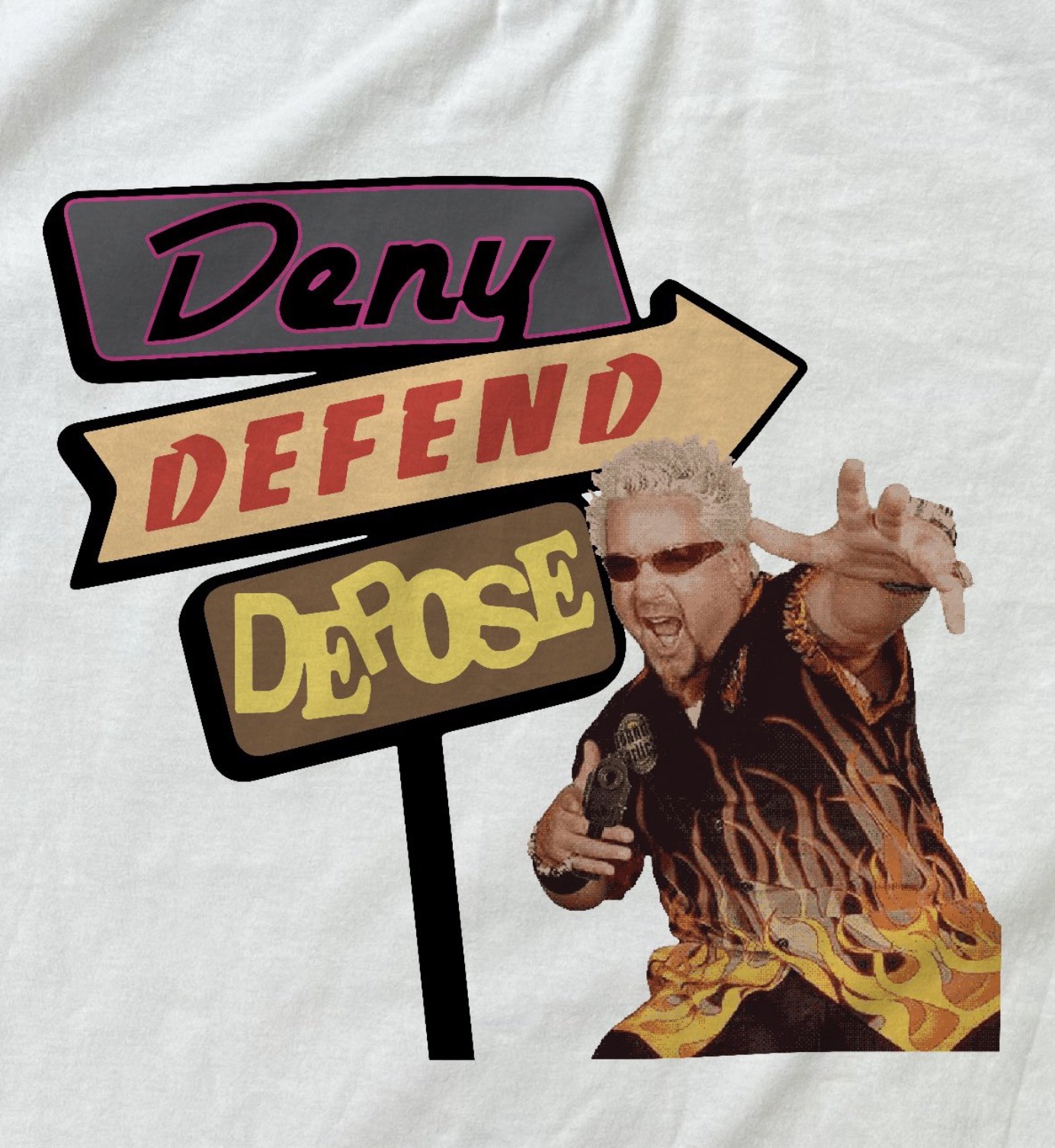 poster - Deny Defend Depose